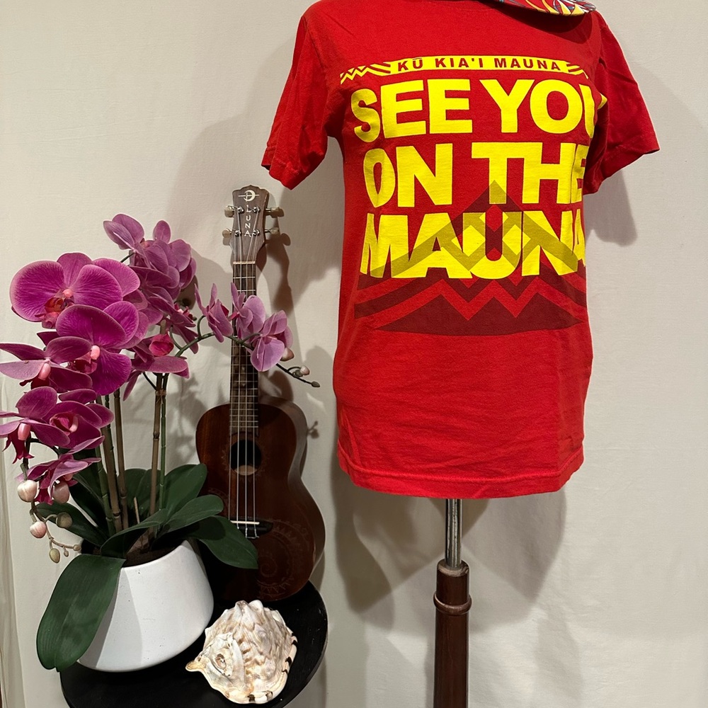 See You on The Mauna Mauna Kea support t shirt